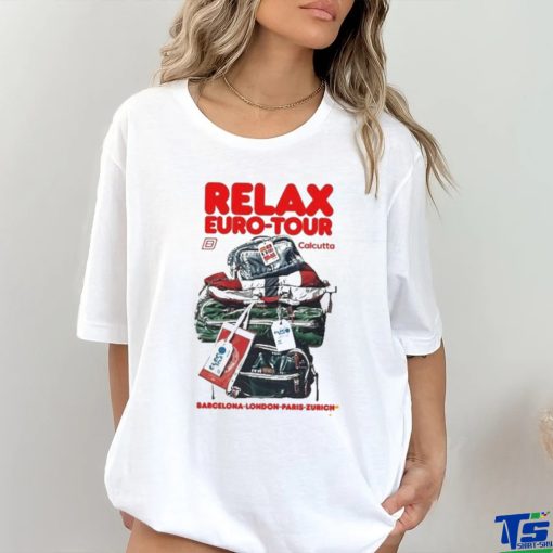 Official Calcutta Relax Euro Tour 2024 Shirt