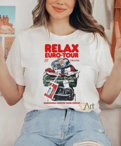 Official Calcutta Relax Euro Tour 2024 Shirt