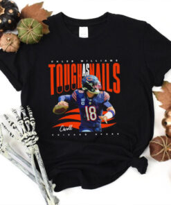 Official Caleb Williams Tough as Nails Chicago Bears football signature hoodie, sweater, longsleeve, shirt v-neck, t-shirt