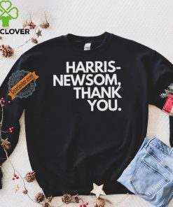 Official Callmeshivy Harris Newsom Thank You Shirt