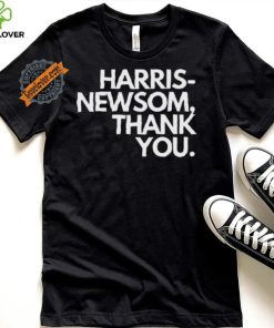 Official Callmeshivy Harris Newsom Thank You Shirt