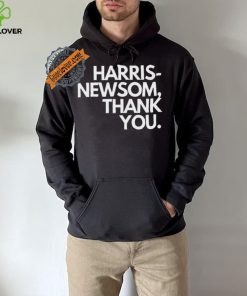 Official Callmeshivy Harris Newsom Thank You Shirt