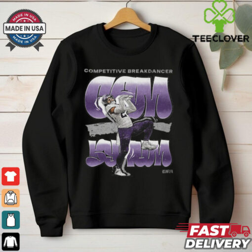 Official Cam Bynum Minnesota Dance Minnesota Vikings NFL Competitive Breakdance t shirt
