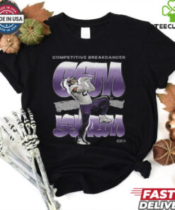 Official Cam Bynum Minnesota Dance Minnesota Vikings NFL Competitive Breakdance t shirt