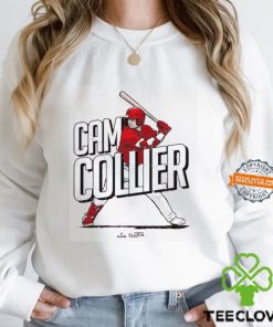 Official Cam Collier Cincinnati Reds Player t shirt