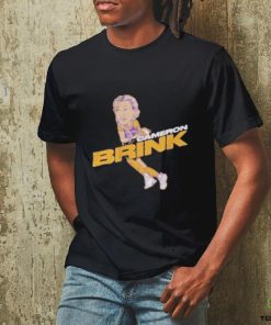 Official Cameron Brink Caricature Los Angeles T Shirt