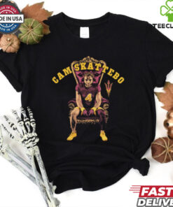 Official Cameron Skattebo Arizona State Sun Devils King Cam Crew Graphic t shirt