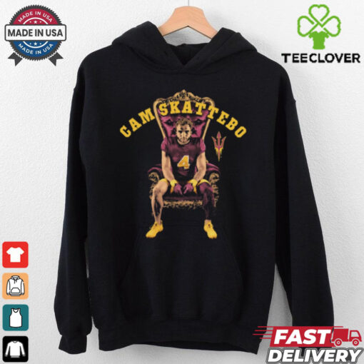 Official Cameron Skattebo Arizona State Sun Devils King Cam Crew Graphic t shirt
