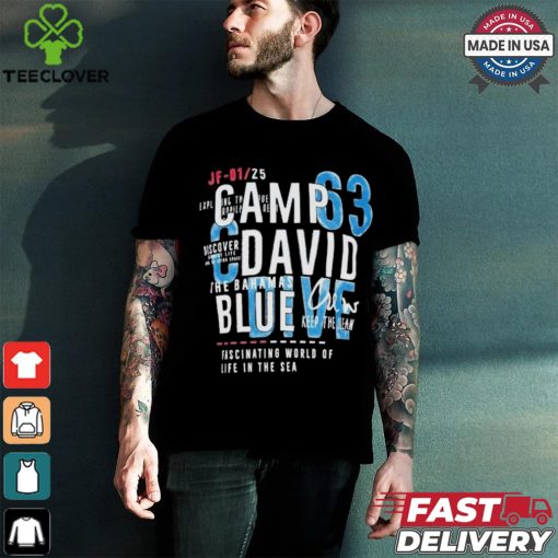 Official Camp David The Bahamas Blue Crew Keep The Ocean Fascinating World Of Life In The Sea T Shirt