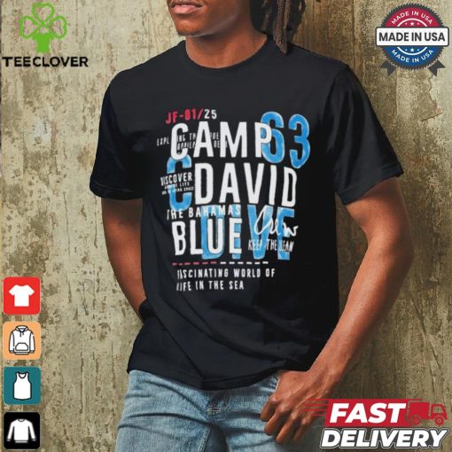 Official Camp David The Bahamas Blue Crew Keep The Ocean Fascinating World Of Life In The Sea T Shirt