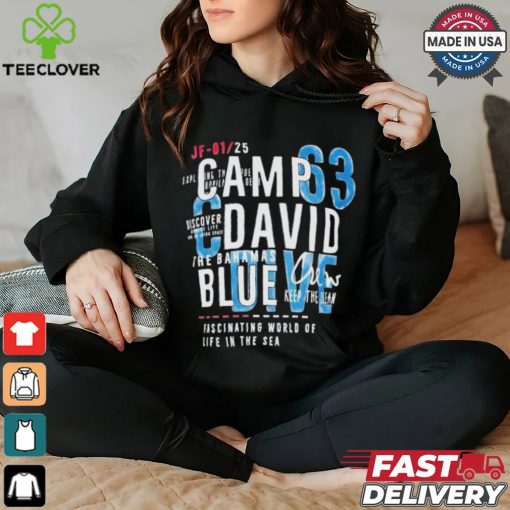 Official Camp David The Bahamas Blue Crew Keep The Ocean Fascinating World Of Life In The Sea T Shirt