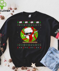 Official Camping Dabbing Through Snow Marshmallow Christmas Ugly Sweat T shirt