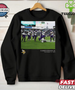 Official Camryn Bynum Minnesota Vikings NFL Flash Features November 10 2024 t shirt