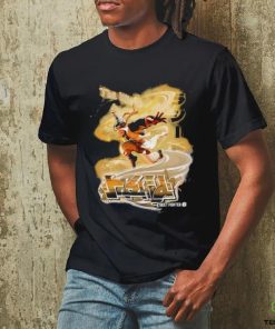 Official Capcom Sf6 Rashid Oversized Print Vintage Wash Street Fighter T shirt