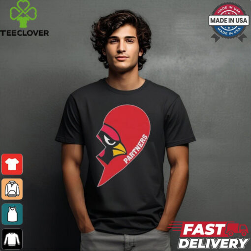 Official Cardinals Partners Half Heart Shirt