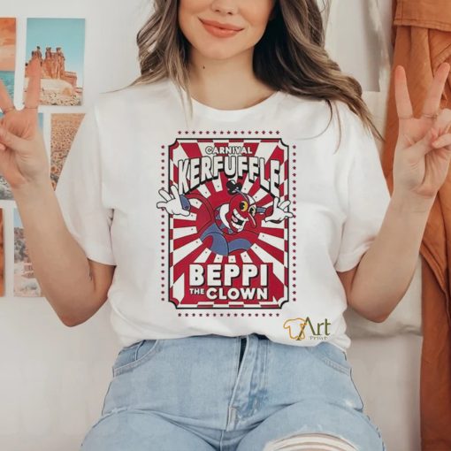 Official Carnival Kerfuffle Beppi The Clown Shirt