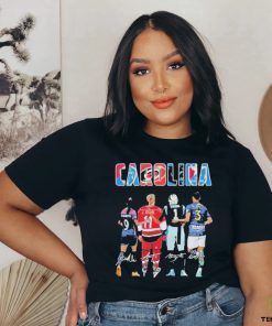 Official Carolina Sports Teams Players Signatures Shirt