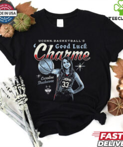 Official Caroline Ducharme UConn Huskies Basketball’s Good Lucky Charme Graphic t shirt