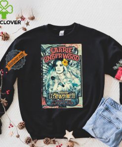 Official Carrie Underwood July 19 20 2024 Blaisdell Arena Hawaii Poster shrit