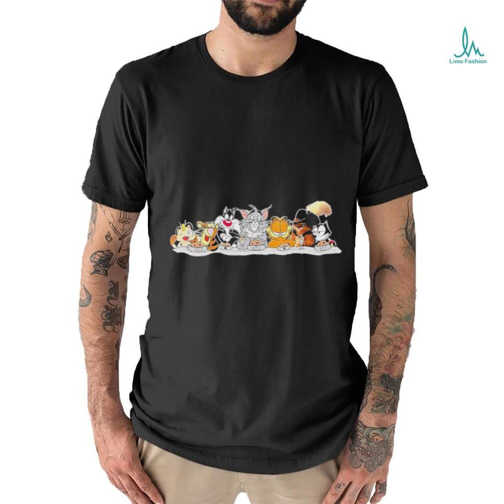 Official Cartoon Cats Friends Tv Show Shirt Official Cartoon Cats Friends Tv Show Shirt