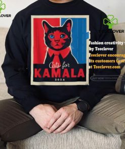 Official Cats For Kamala Harris Feline Lover Supporter Shirt