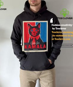 Official Cats For Kamala Harris Feline Lover Supporter Shirt