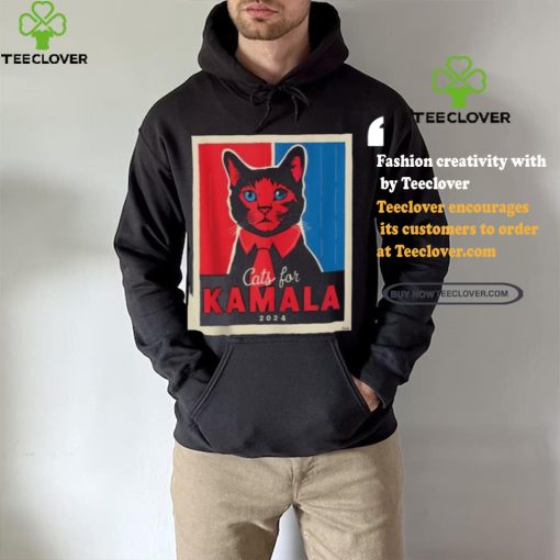 Official Cats For Kamala Harris Feline Lover Supporter Shirt