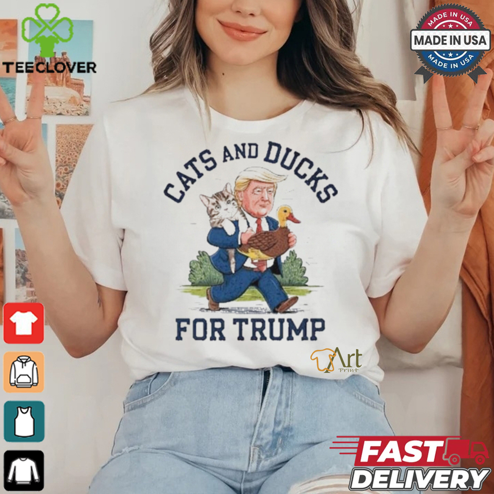 Official Cats and Ducks for Trump 2024 Kittens and Ducks for Trump T Shirt Official Cats and Ducks for Trump 2024 Kittens and Ducks for Trump T Shirt