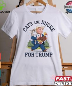 Official Cats and Ducks for Trump 2024 Kittens and Ducks for Trump T Shirt
