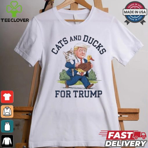 Official Cats and Ducks for Trump 2024 Kittens and Ducks for Trump T Shirt