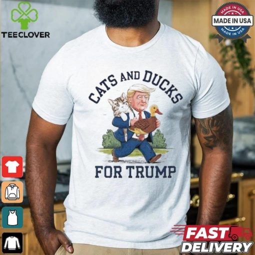 Official Cats and Ducks for Trump 2024 Kittens and Ducks for Trump T Shirt