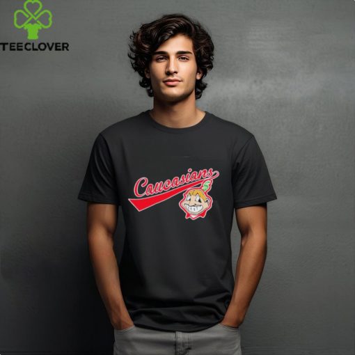 Official Caucasians Logo T Shirt