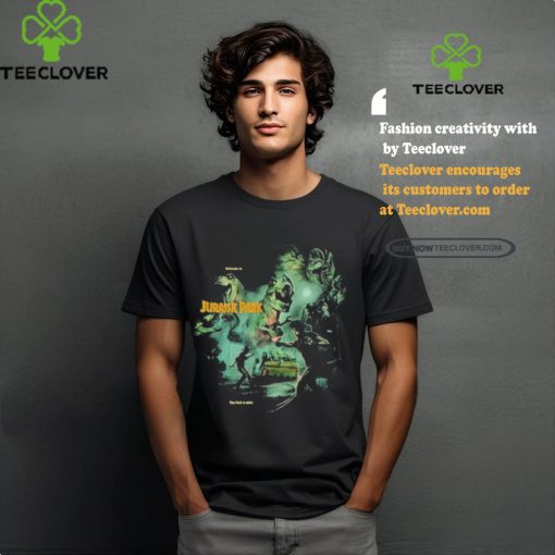 Official Cavitycolors jurassic park dino mayhem new T shirt