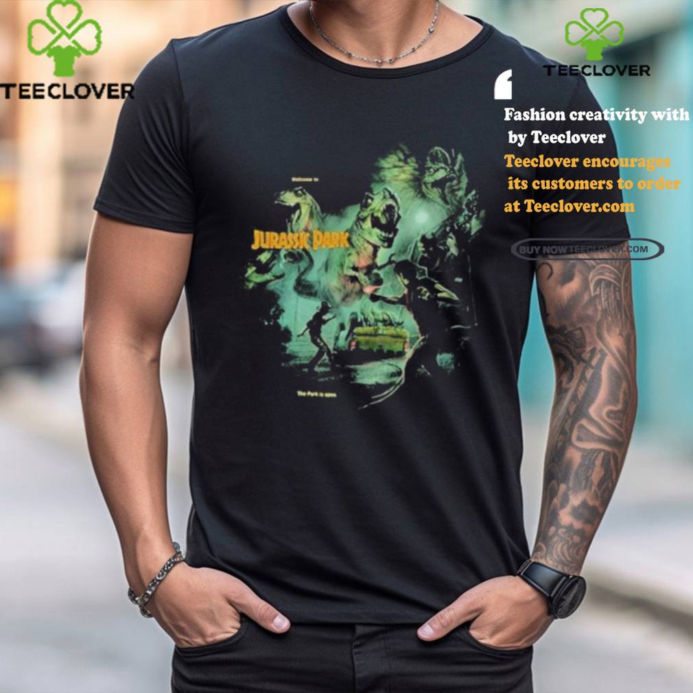 Official Cavitycolors jurassic park dino mayhem new T shirt Official Cavitycolors jurassic park dino mayhem new T shirt