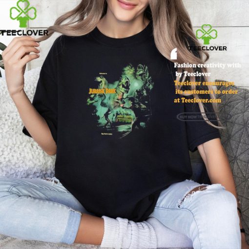 Official Cavitycolors jurassic park dino mayhem new T shirt