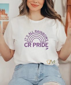 Official Cedar Rapids Pride It’s All Rainbows Shirt