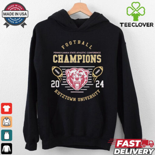 Official Celebrate University Kutztown 2024 PSAC football champions T Shirt