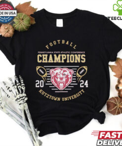 Official Celebrate University Kutztown 2024 PSAC football champions T Shirt