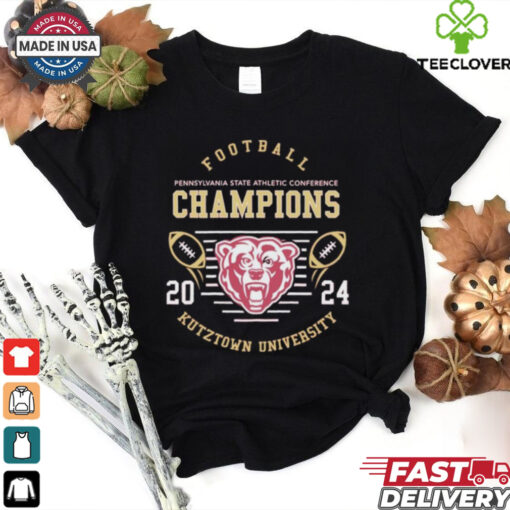 Official Celebrate University Kutztown 2024 PSAC football champions T Shirt