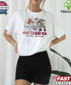 Official Champion Texas A&M Aggies vs. Texas Longhorns 2024 Lone Star Showdown Matchup NCAA Kyle Field Nov 30 t shirt