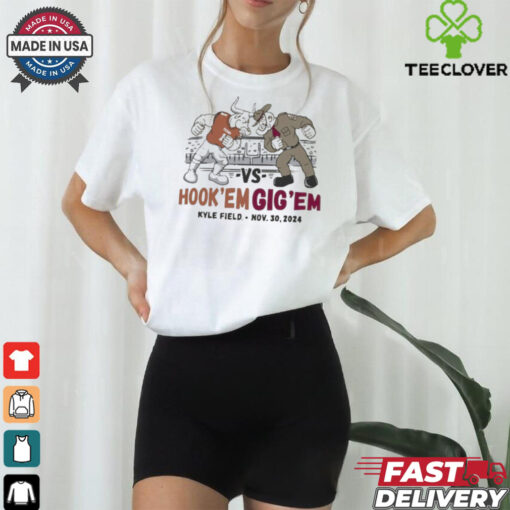 Official Champion Texas A&M Aggies vs. Texas Longhorns 2024 Lone Star Showdown Matchup NCAA Kyle Field Nov 30 t shirt