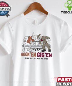 Official Champion Texas A&M Aggies vs. Texas Longhorns 2024 Lone Star Showdown Matchup NCAA Kyle Field Nov 30 t shirt