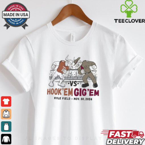 Official Champion Texas A&M Aggies vs. Texas Longhorns 2024 Lone Star Showdown Matchup NCAA Kyle Field Nov 30 t shirt