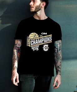 Official Charleston Cougars Blue 84 Unisex 2024 Caa Men’s Basketball Conference Tournament Champions Locker Room Shirt