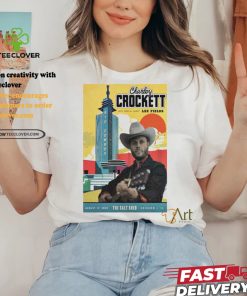 Official Charley Crockett Aug 17 2024 The Salt Shed In Chicago IL Poster shirt