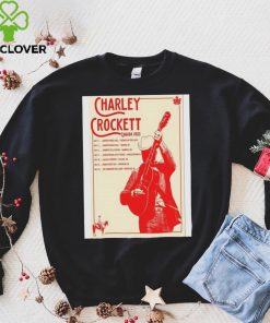 Official Charley Crockett Canada Tour 2023 Poster Shirt