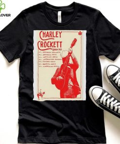 Official Charley Crockett Canada Tour 2023 Poster Shirt