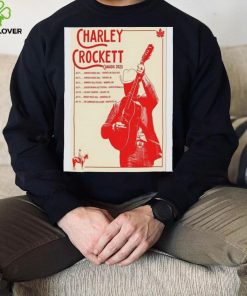 Official Charley Crockett Canada Tour 2023 Poster Shirt