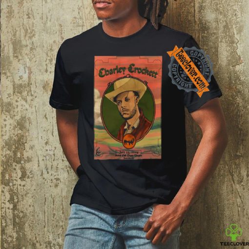 Official Charley Crockett Jul 23 2024 Royal Oak Music Theatre In Royal Oak MI Poster T Shirt