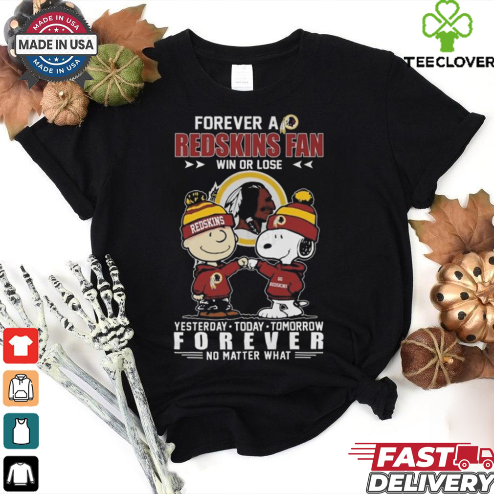 Official Charlie Brown And Snoopy Washington Commanders Forever A Redskins Fan Win Or Lose Yesterday Today Tomorrow Forever No Matter What 2024 Shirt Official Charlie Brown And Snoopy Washington Commanders Forever A Redskins Fan Win Or Lose Yesterday Today Tomorrow Forever No Matter What 2024 Shirt